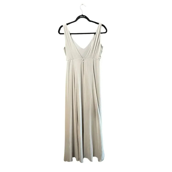 Show Me Your Mumu Taupe Jenn Formal Maxi Dress Size Small - Picture 2 of 6